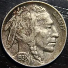 1936 Buffalo Nickel
