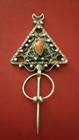 Fibule en Argent Massif à identifier 