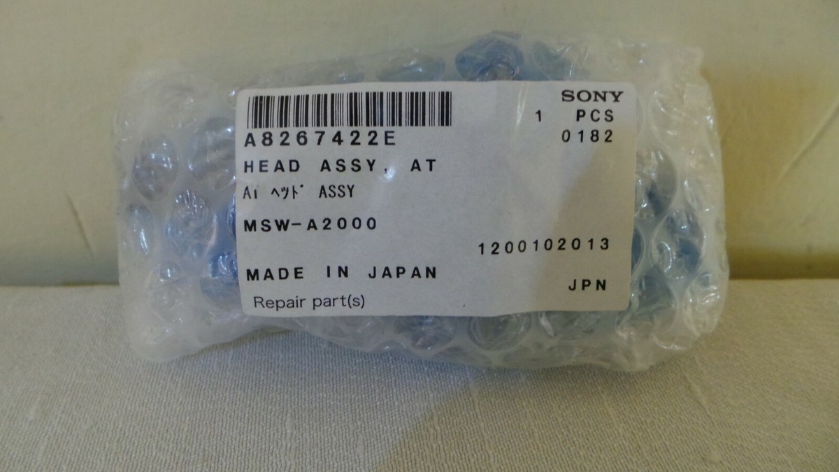 SONY HEAD ASSY, AT MSW-A2000 (A8267422E) | eBay