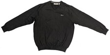 Greg Norman Men's Cotton V-Neck Sweater Black