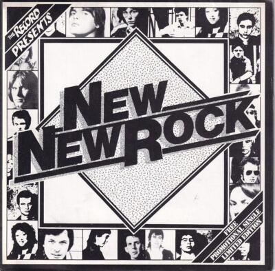 PROMO: Various - NEW NEW ROCK - 1980 WEA - 7'' EP 33 RPM - Postercover UNGESPIELT