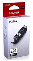 Canon PGI-550 Pgbk Druckertinte - Pigment Schwarz - 15 Ml FüR Pixma Tintenstrahl