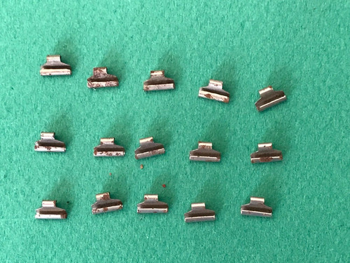 15 adaptadores de catenaria Triang Hornby S.3358 / S 3358 conexiones de cable aéreo | Zustand: Used