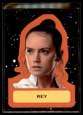 2019 Topps Star Wars Journey to Rise Skywalker Character Stickers #CS-1 Rey