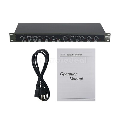 234XL 2-/3-/4-Way Electronic Audio Crossover Stage Show Equipment for DBX