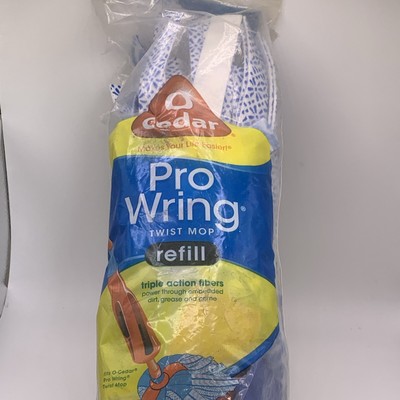 O Cedar Vileda Pro Wring Refill With Microfiber Scrubber Machine Washable
