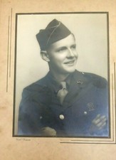 Military Photo - Young handsome Soldier in Uniform- LOOK