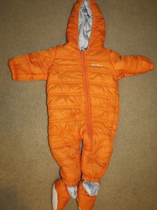 eddie bauer baby snowsuit