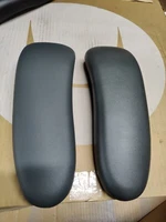 OEM Herman Miller Remastered Pair (L+R) Aeron Black Color Arm Pads Model