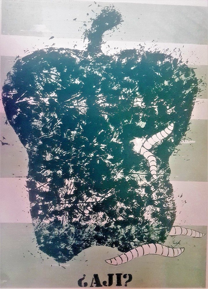 Manuel Bu. Untitled,1978. Lithography. Limited Edition. Signed by Bu. Manuel Bu. Untitled,1978. Lithography. Limited Edition. Signed by Bu.