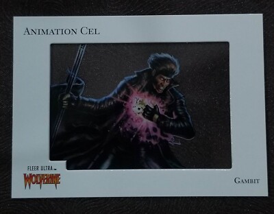 2023 Fleer Ultra Wolverine Animation Cel #56 Gambit