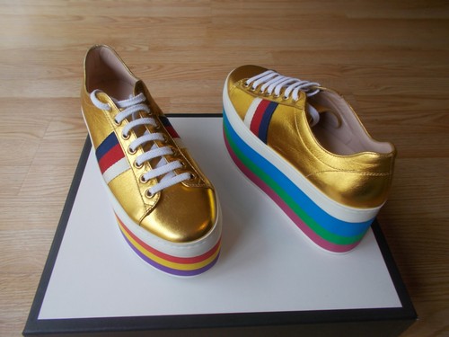 gucci peggy rainbow platform