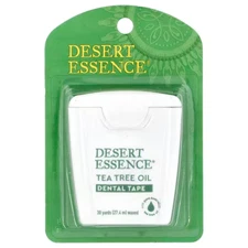 Desert Essence Tea Tree Oil Dental Tape - Pack of 3