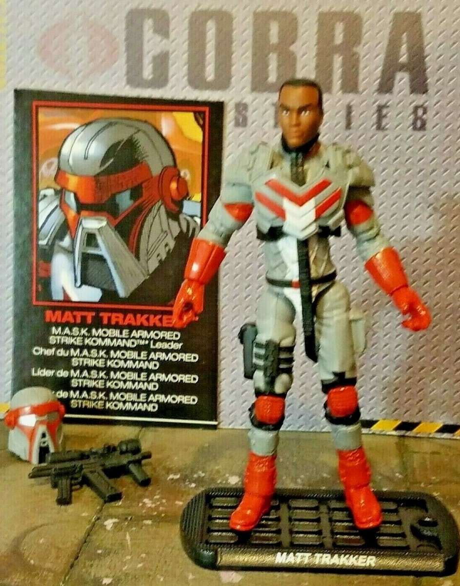 GI JOE ~ 2017 MATT TRAKKER ~ SDCC revolution TRANSFORMERS ~100
