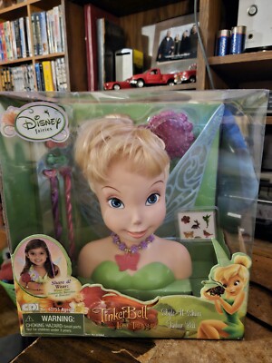 2009 Vtg DISNEY Fairies  Tinkerbell Style-N-Share Think #62755