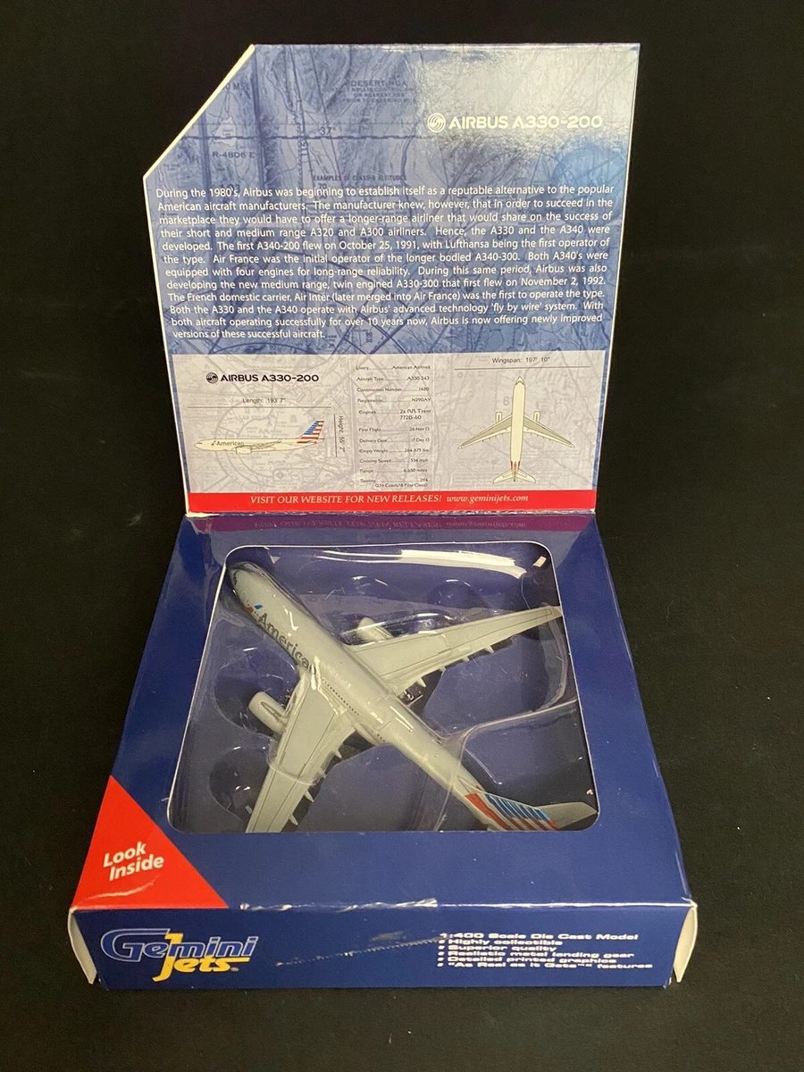買取り実績 航空機模型 Airbus Boeing A330 Gemini 200 航空機