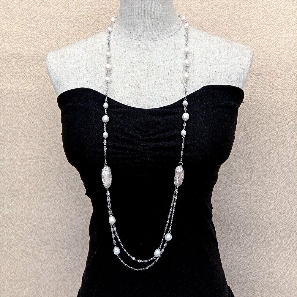 Lot Bundle of 5 Women's Long Layering Necklaces Costume Jewelry Loft | eBay