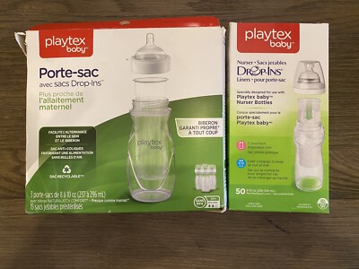 NIB Playtex Baby Nurser Bottles Set UK