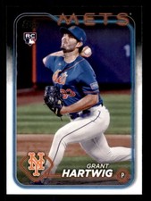 2024 Topps #130 Grant Hartwig New York Mets RC
