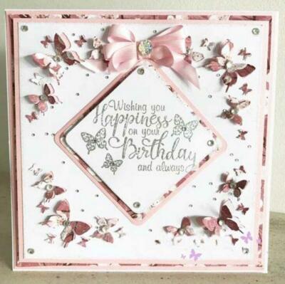 Schmetterling Metall Stencil Cutting Dies Scrapbooking Stanzschablonen Handwerk