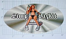Limp Bizkit Rap Rock Band Vintage 1999 Licensed Music Sticker Bikini Girl Gun