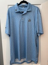 Scotty Cameron / Peter Millar Cocktail Print Jester L Polo Golf Shirt