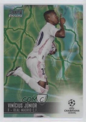 2020-21 Stadium Club Chrome UEFA Champions League Vinicius Junior Vinícius 0a16