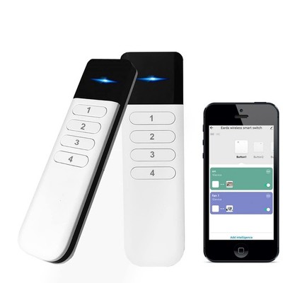 Wireless Zigbee Smart Button 12 Scene Controller 4Way Remote Switch Tuya Hub