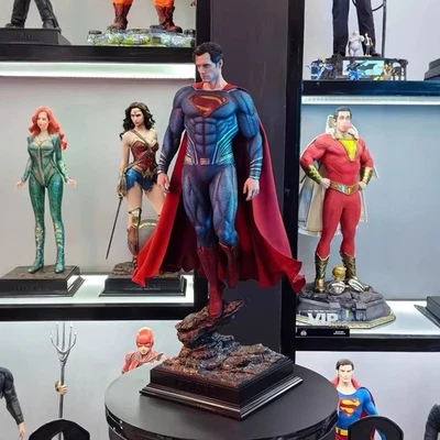 DC Justice League Superman Cold Cast Resin Statue - Museum Grade GK Figure