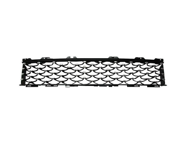Gitter Grill Mitte FÜR StoßStange Vorne Fiat 500 Lounge AB 2015 CHROM-SCHWARZ-image