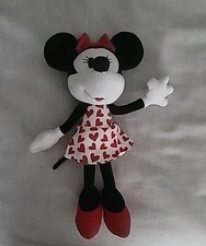 Valentine Hallmark Disney Minnie Mouse Plush With A Kiss Minnie Stuffed Toy 14