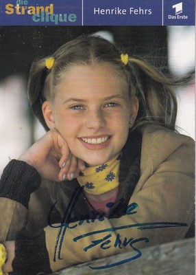 Autograph - Henrike Fehrs (The Beach Clique)