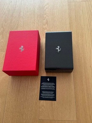 【非売品新品】Ferrariプロサングエ カーボンファイバー キーボックス Ferrari Purosangue Carbon Fiber Key Case Box Genuine Gift Novelty