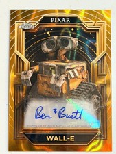 2025 TOPPS PIXAR GOLD WALL-E BEN BURTT AUTO 7/10 MINI RARE #AA-BB w/ BONUS