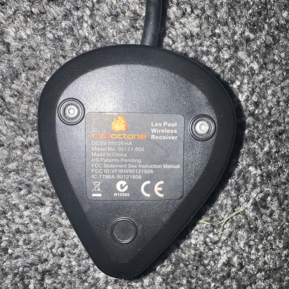 PS3 Red Octane Guitar Hero Les Paul USB Dongle Wireless Receiver 95121 806 - Image 4 of 4