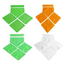 5-teiliges Set Baseball- und Softball-Bases, Home Plates f&uuml;r Baseball- und