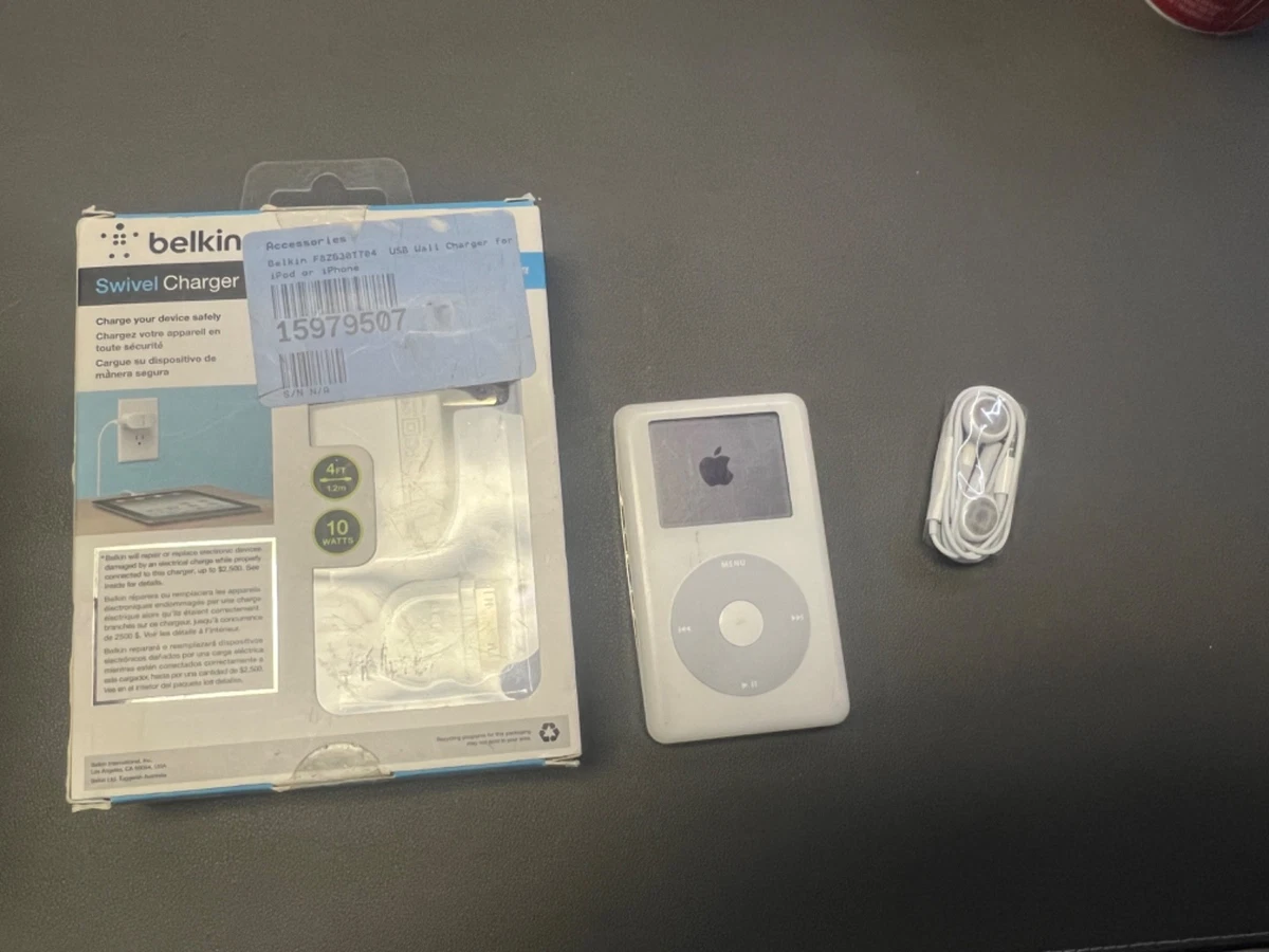Apple iPod Classic 4th Generation White 20GB (A1059) - For Parts