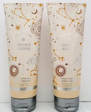 Bath Body Works Golden Eclipse Ultimate Hydration Body Cream 8 oz Set of 2