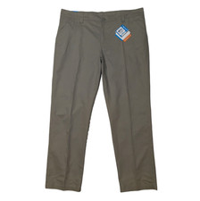 New Columbia Omni-Shade Chino Pants Khaki Mens 40X32 Cotton Hiking Outdoor NWT