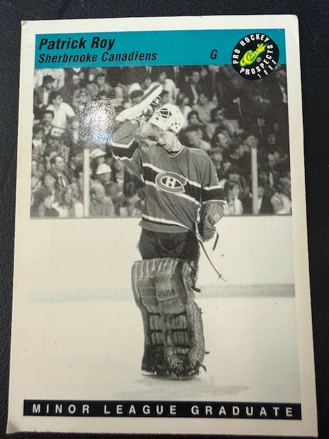 1993 Classic Pro Hockey Prospects PATRICK ROY #33 RC  288