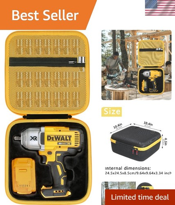 #ad Hard Case Fits Dewalt DCF899HB DCF899B 20V MAX XR Brushless High Torque 1 2 $36.74