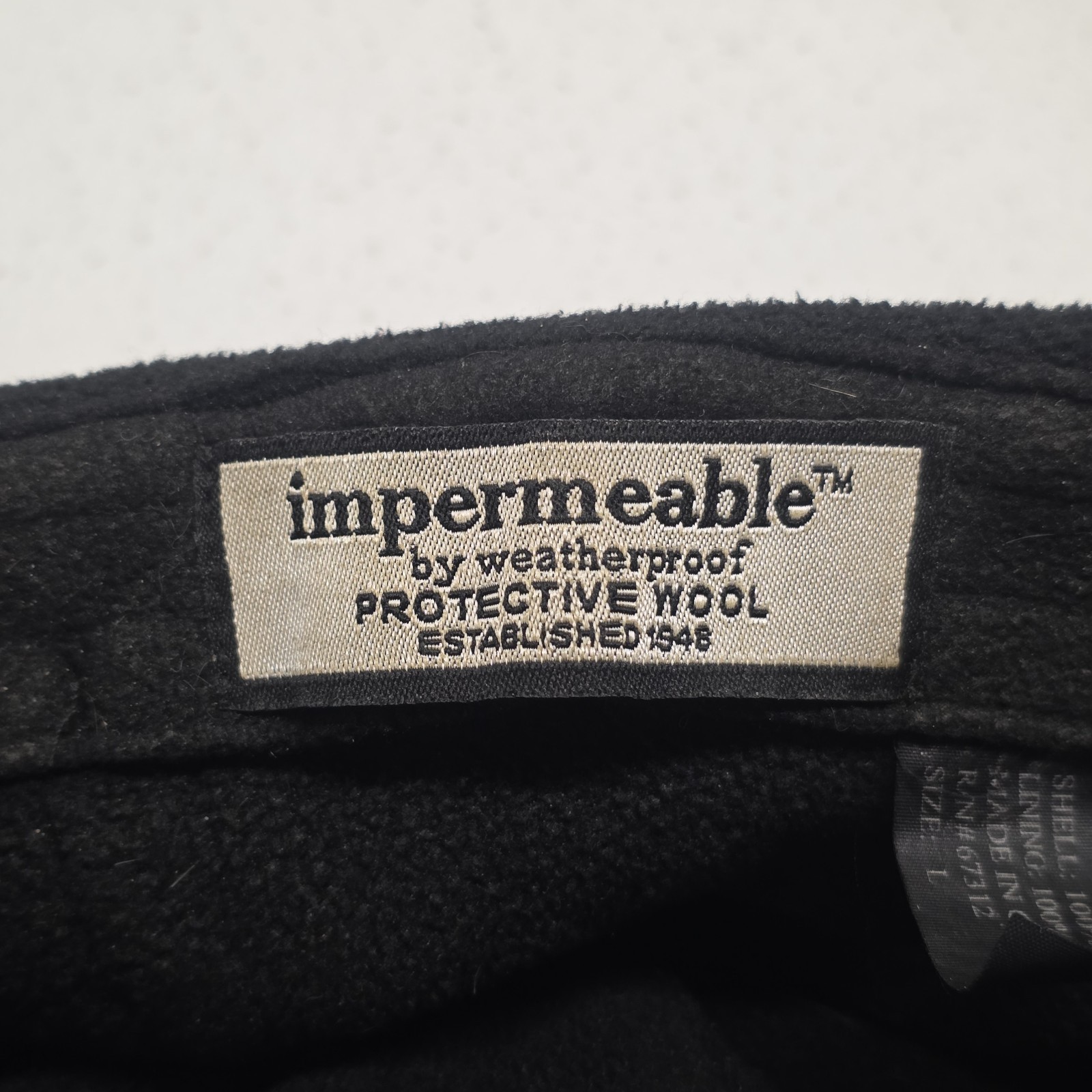 Weatherproof Impermeable Protective Wool Gray Ear… - image 17