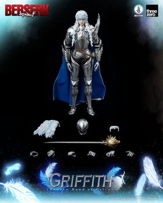 Berserk Actionfigur 1/6 Griffith (Reborn Band Of Falcon) 30 cm Threezero
