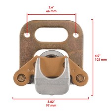 New Front Left Right Brake Calipers For Polaris Big Boss 250 4x6 89-92
