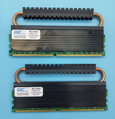 OCZ Crossfire Edition 2GB (2x1GB) DDR2 PC2 850 OCZ2RPR1066A2GK #R3051