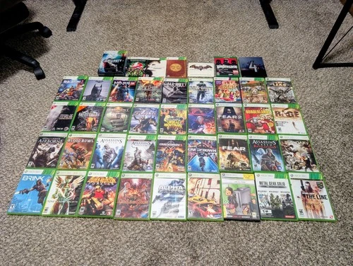 Xbox 360 Big Lot- Darkest of Days COD Fear Crackdown MoH Borderlands Witcher AC
