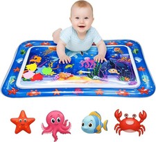 Tapete De Tiempo Boca Abajo Sensorial De Agua Para Bebes Juguetes Para Bebes