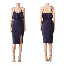 NEW LIKELY Size 4 Navy Blue Dionne Classic Cocktail Sheath Dress