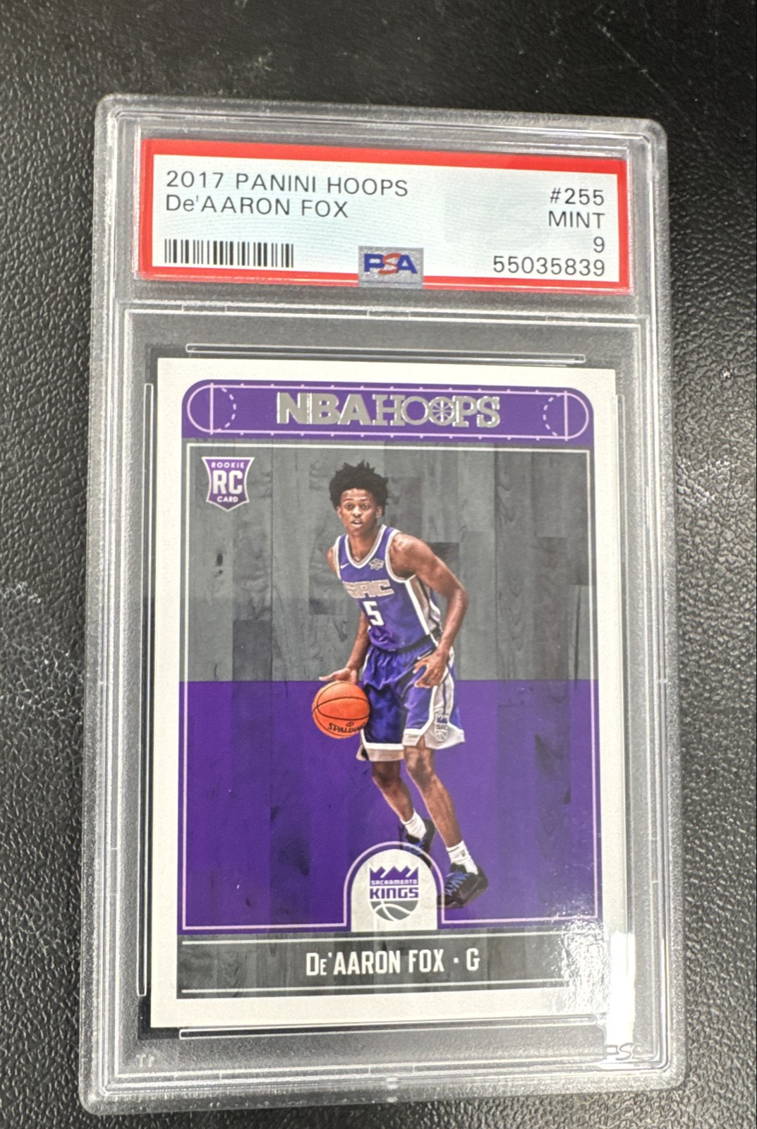 2017-18 Panini NBA Hoops - De'Aaron Fox #255 (RC)
