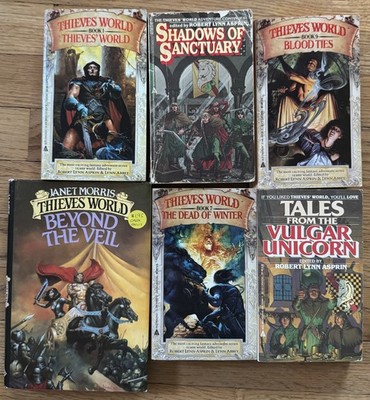Lot 6 THIEVES WORLD Thieves' Robert Lynn Asprin dead of Winter